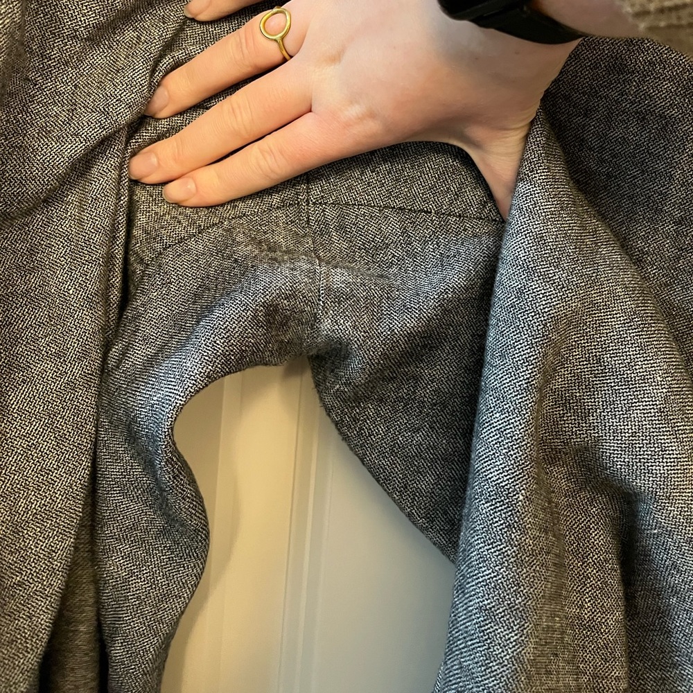 Loft 493543 Charcoal Marisa Pants Size 14 - Picture 7 of 14